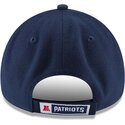 kepure-islenkta-tamsiai-melyna-reguliuojamas-9forty-the-league-new-england-patriots-nfl-new-era