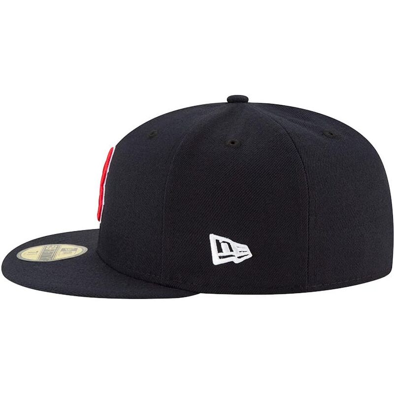 kepure-plokscia-tamsiai-melyna-priglundanti-59fifty-ac-perf-boston-red-sox-mlb-new-era
