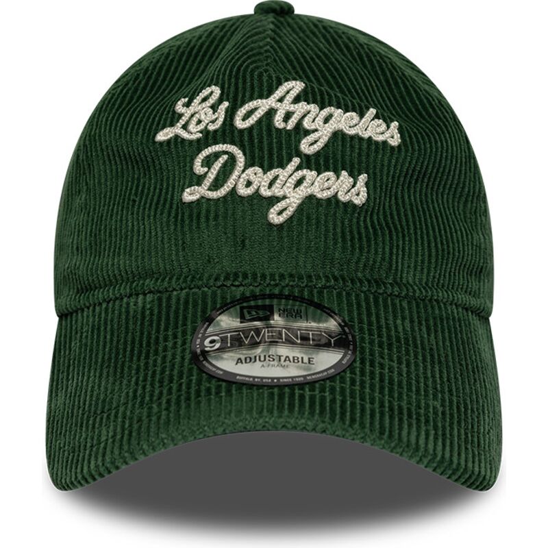 kepure-islenkta-zalia-reguliuojamas-9twenty-a-frame-cord-script-los-angeles-dodgers-mlb-new-era