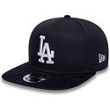 kepure-plokscia-tamsiai-melyna-snapback-9fifty-cord-visor-los-angeles-dodgers-mlb-new-era