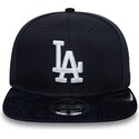 kepure-plokscia-tamsiai-melyna-snapback-9fifty-cord-visor-los-angeles-dodgers-mlb-new-era