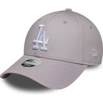 Kepurė išlenkta violetinė reguliuojamas 9FORTY League Essential Los Angeles Dodgers MLB New Era