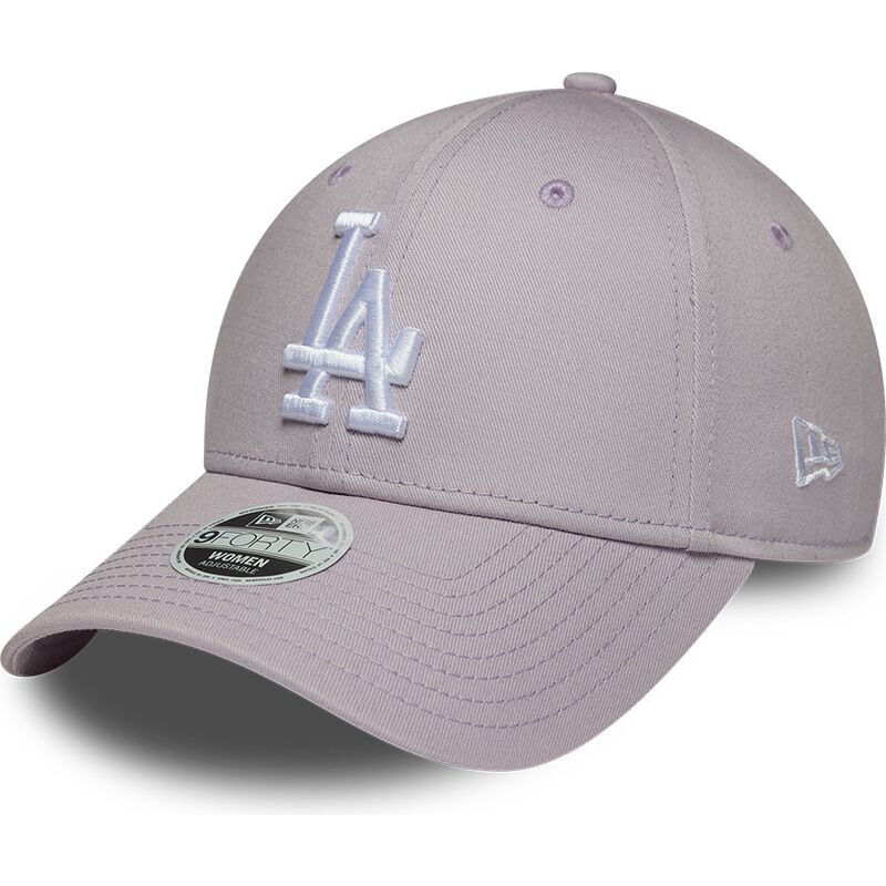 kepure-islenkta-violetine-reguliuojamas-9forty-league-essential-los-angeles-dodgers-mlb-new-era