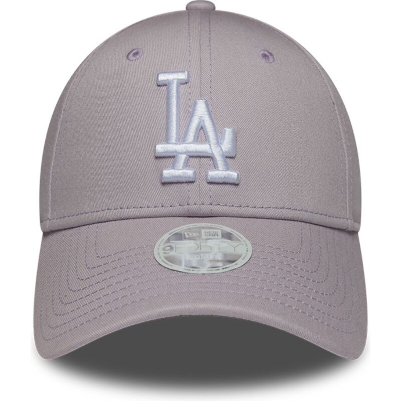 kepure-islenkta-violetine-reguliuojamas-9forty-league-essential-los-angeles-dodgers-mlb-new-era