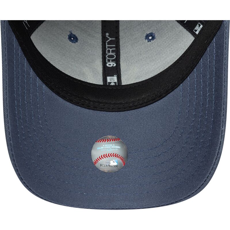 kepure-islenkta-melyna-reguliuojamas-vaikams-9forty-league-essential-new-york-yankees-mlb-new-era