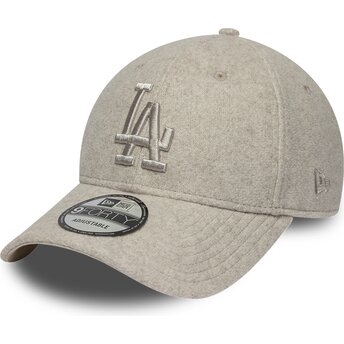 Kepurė išlenkta smėlio snapback 9FORTY Winter Los Angeles Dodgers MLB New Era