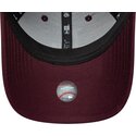 kepure-islenkta-raudona-reguliuojamas-rosa-9forty-metallic-los-angeles-dodgers-mlb-new-era