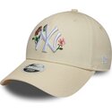 kepure-islenkta-smelio-snapback-9forty-rose-sequin-new-york-yankees-mlb-new-era