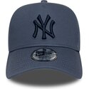 kepure-islenkta-melyna-snapback-9forty-e-frame-league-essential-new-york-yankees-mlb-new-era