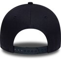 kepure-islenkta-tamsiai-melyna-snapback-9forty-e-frame-team-outline-new-york-yankees-mlb-new-era