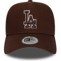 kepure-islenkta-ruda-snapback-9forty-e-frame-team-outline-los-angeles-dodgers-mlb-new-era