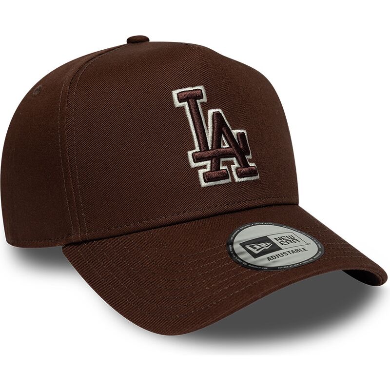 kepure-islenkta-ruda-snapback-9forty-e-frame-team-outline-los-angeles-dodgers-mlb-new-era