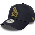 kepure-islenkta-tamsiai-melyna-snapback-9forty-dorado-e-frame-metallic-outline-los-angeles-dodgers-mlb-new-era