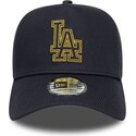 kepure-islenkta-tamsiai-melyna-snapback-9forty-dorado-e-frame-metallic-outline-los-angeles-dodgers-mlb-new-era