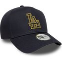 kepure-islenkta-tamsiai-melyna-snapback-9forty-dorado-e-frame-metallic-outline-los-angeles-dodgers-mlb-new-era