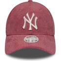 kepure-islenkta-rozine-reguliuojamas-9forty-m-crown-chunky-cord-new-york-yankees-mlb-new-era