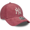 kepure-islenkta-rozine-reguliuojamas-9forty-m-crown-chunky-cord-new-york-yankees-mlb-new-era