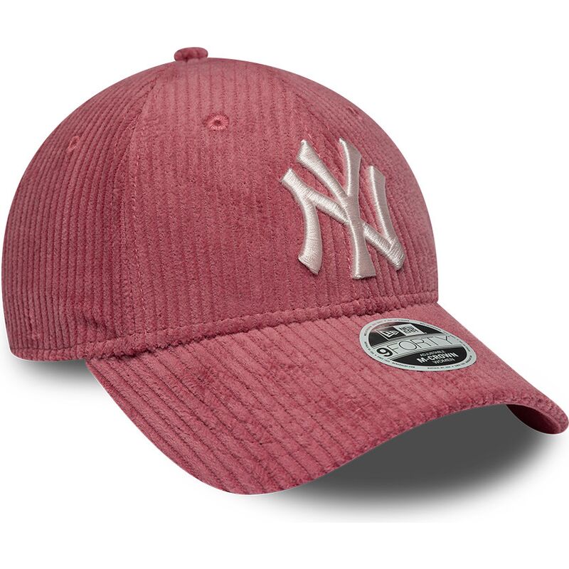 kepure-islenkta-rozine-reguliuojamas-9forty-m-crown-chunky-cord-new-york-yankees-mlb-new-era