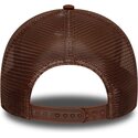 kepure-islenkta-ruda-snapback-e-frame-outline-new-york-yankees-mlb-new-era