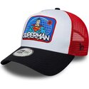 kepure-islenkta-ivairiaspalvis-snapback-vaikams-a-frame-patch-superman-dc-comics-new-era