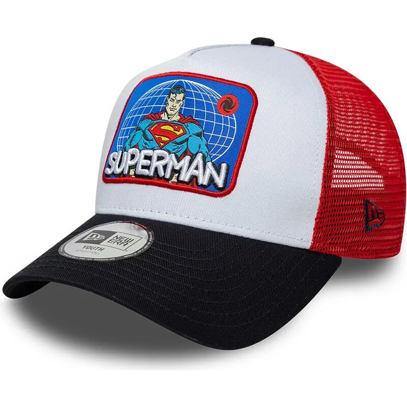 kepure-islenkta-ivairiaspalvis-snapback-vaikams-a-frame-patch-superman-dc-comics-new-era