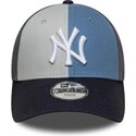 kepure-islenkta-ivairiaspalvis-reguliuojamas-vaikams-9forty-colourblock-new-york-yankees-mlb-new-era