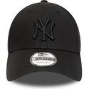 kepure-islenkta-juoda-reguliuojamas-9forty-league-essential-new-york-yankees-mlb-new-era