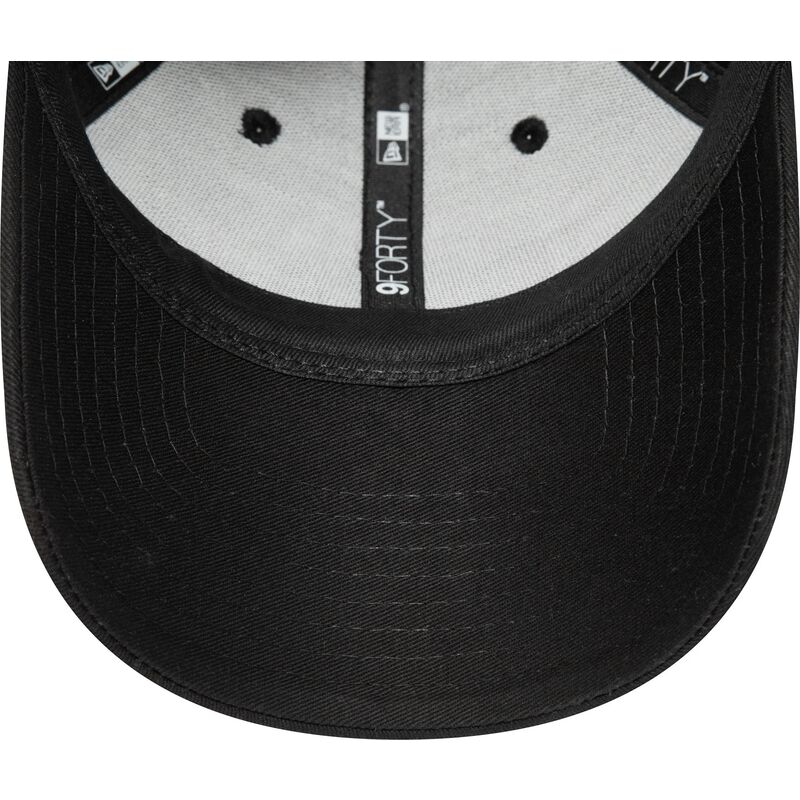 kepure-islenkta-juoda-reguliuojamas-9forty-league-essential-new-york-yankees-mlb-new-era