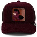 kepure-islenkta-raudona-snapback-horsey-double-stuffed-horse-play-the-farm-goorin-bros