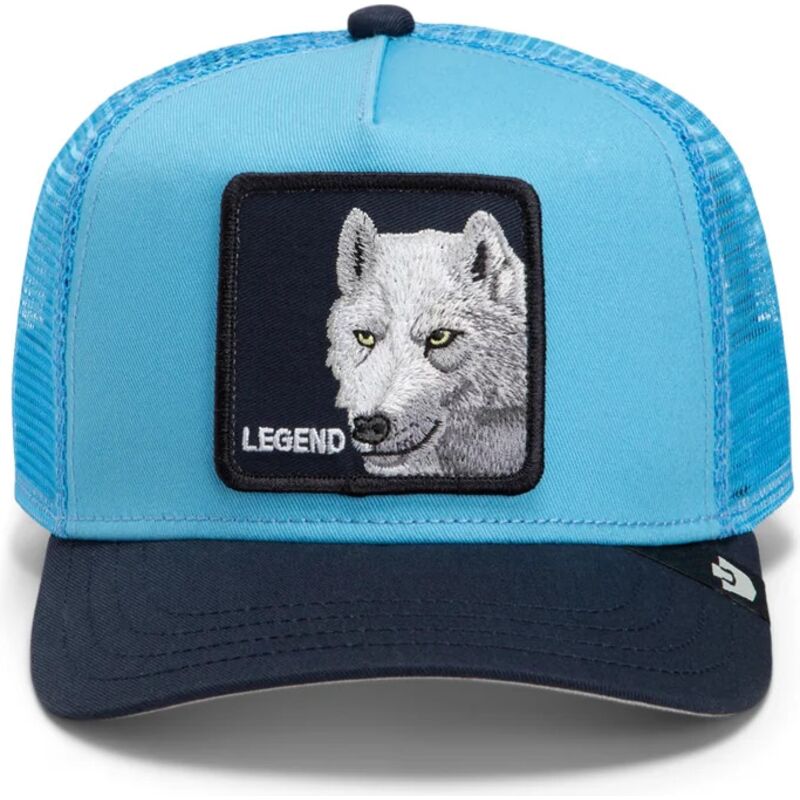 kepure-islenkta-melyna-snapback-vaikams-legend-wolf-original-recipe-the-farm-goorin-bros