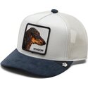kepure-islenkta-melyna-snapback-vaikams-suede-shadow-original-recipe-the-farm-goorin-bros