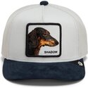 kepure-islenkta-melyna-snapback-vaikams-suede-shadow-original-recipe-the-farm-goorin-bros
