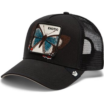 Kepurė išlenkta juoda snapback Over the Line Butterfly Out Of Bounds Exotic The Farm Goorin Bros.