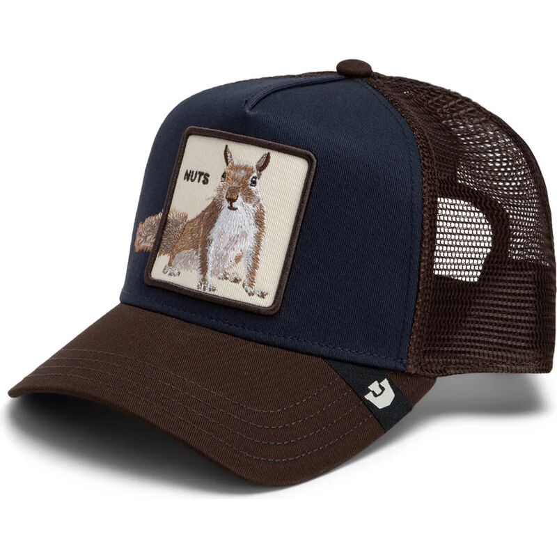 kepure-islenkta-ruda-snapback-over-the-line-squirrel-out-of-bounds-nuts-the-farm-goorin-bros