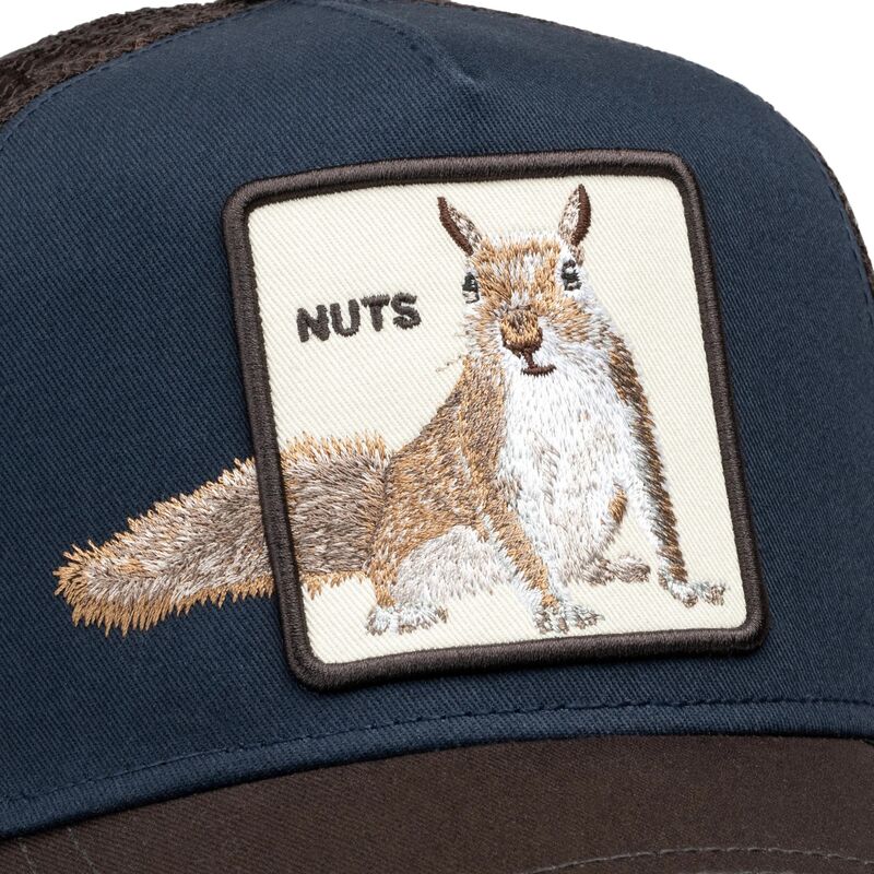 kepure-islenkta-ruda-snapback-over-the-line-squirrel-out-of-bounds-nuts-the-farm-goorin-bros