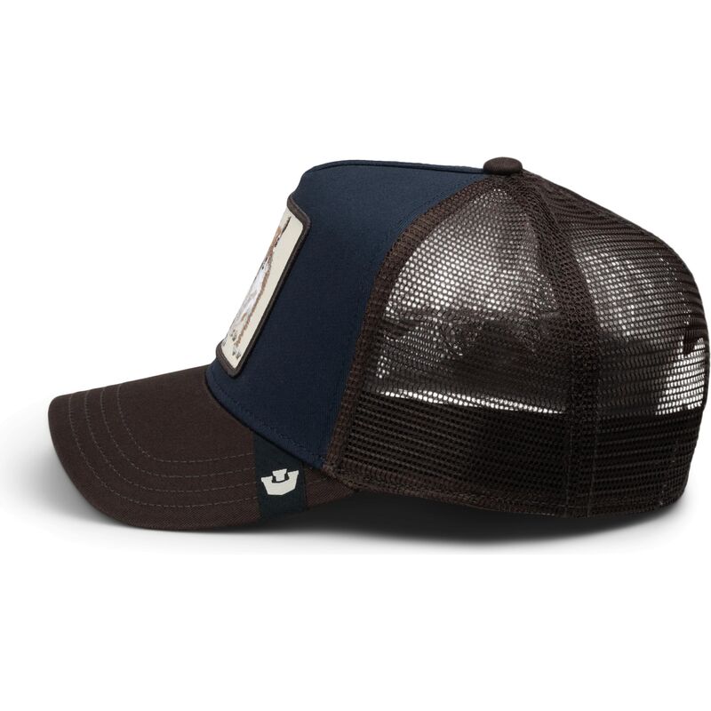 kepure-islenkta-ruda-snapback-over-the-line-squirrel-out-of-bounds-nuts-the-farm-goorin-bros