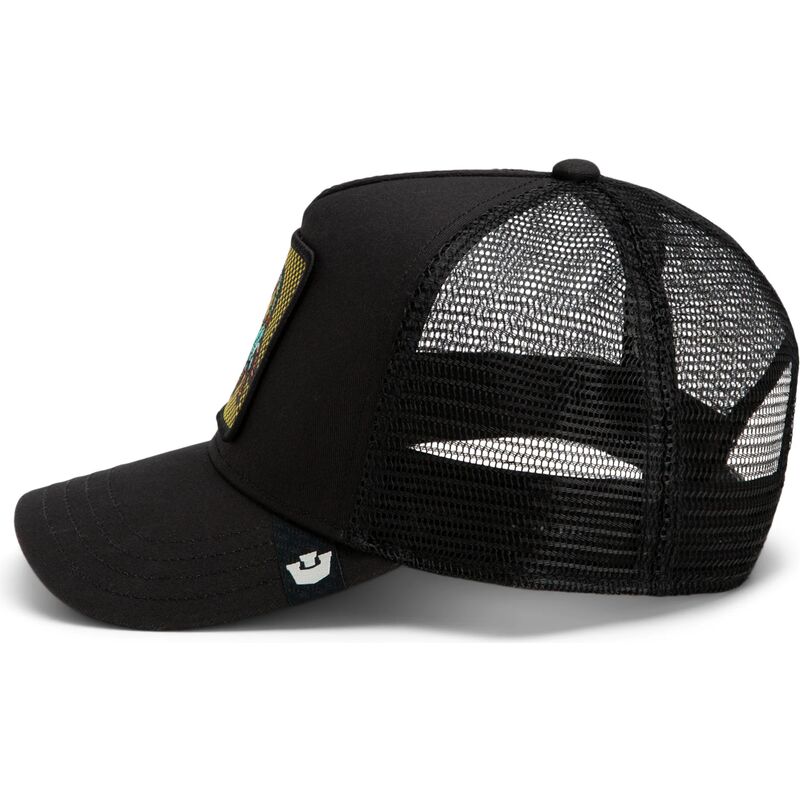 kepure-islenkta-juoda-snapback-deadly-scorpion-pop-art-strikes-back-the-farm-goorin-bros