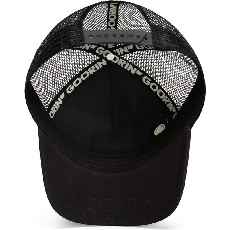 kepure-islenkta-juoda-snapback-freedom-eagle-pop-art-strikes-back-the-farm-goorin-bros