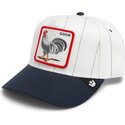 kepure-islenkta-pilka-snapback-pinstripe-rooster-cock-playmakers-the-farm-goorin-bros