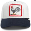 kepure-islenkta-pilka-snapback-pinstripe-rooster-cock-playmakers-the-farm-goorin-bros