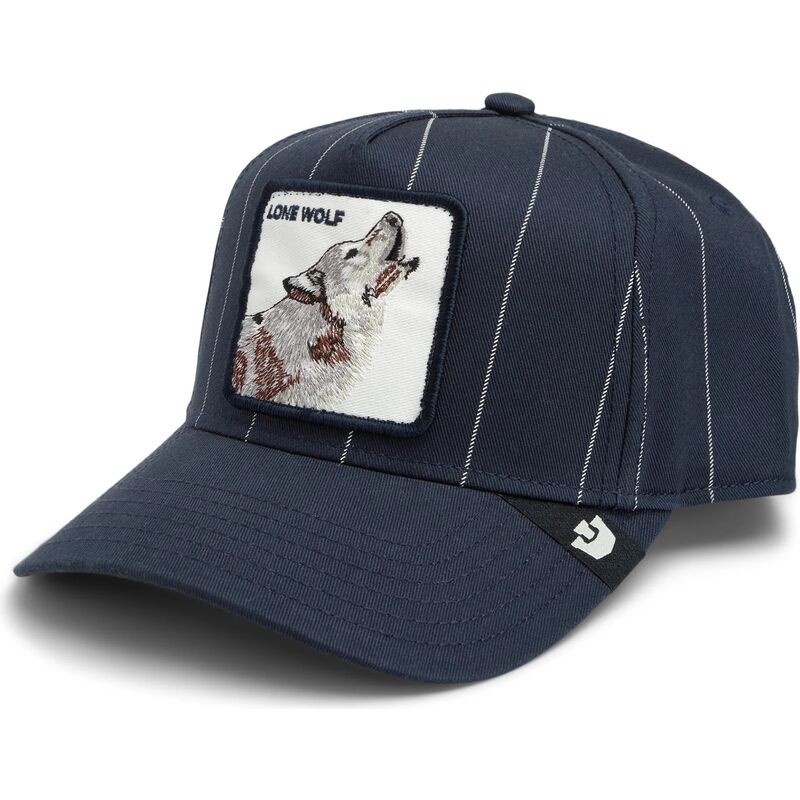 kepure-islenkta-tamsiai-melyna-snapback-pinstripe-lone-wolf-playmakers-the-farm-goorin-bros