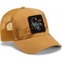 kepure-islenkta-ruda-snapback-scorpion-badlands-deadly-the-farm-goorin-bros