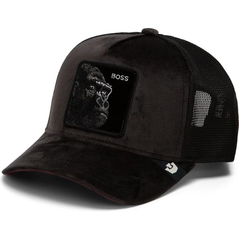 kepure-islenkta-juoda-snapback-velour-boss-the-farm-goorin-bros