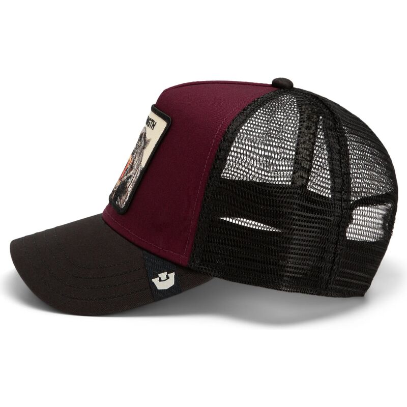 kepure-islenkta-raudona-snapback-strength-panther-original-recipe-the-farm-goorin-bros