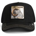 kepure-islenkta-juoda-snapback-golden-legend-original-recipe-the-farm-goorin-bros