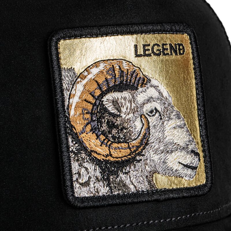kepure-islenkta-juoda-snapback-golden-legend-original-recipe-the-farm-goorin-bros