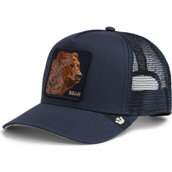 Kepurė išlenkta tamsiai mėlyna snapback Bear Original...