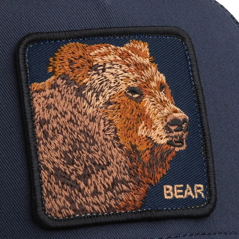 kepure-islenkta-tamsiai-melyna-snapback-bear-original-recipe-the-farm-goorin-bros kepure-islenkta-tamsiai-melyna-snapback-bear-original-recipe-the-farm-goorin-bros