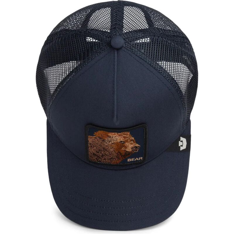 kepure-islenkta-tamsiai-melyna-snapback-bear-original-recipe-the-farm-goorin-bros kepure-islenkta-tamsiai-melyna-snapback-bear-original-recipe-the-farm-goorin-bros