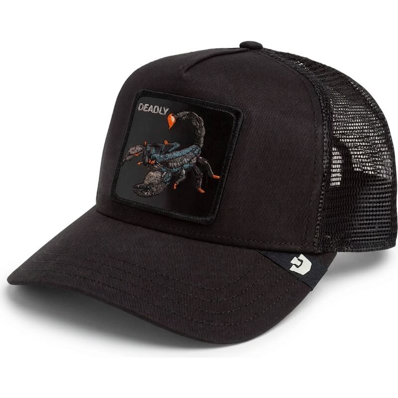 kepure-islenkta-juoda-snapback-deadly-scorpion-original-recipe-the-farm-goorin-bros